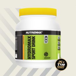 Isotónico Hydromax Sport Drink Nutremax® - 1500 g - Naranja